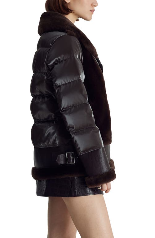 Dawn Levy Mel Coat In Chocolate
