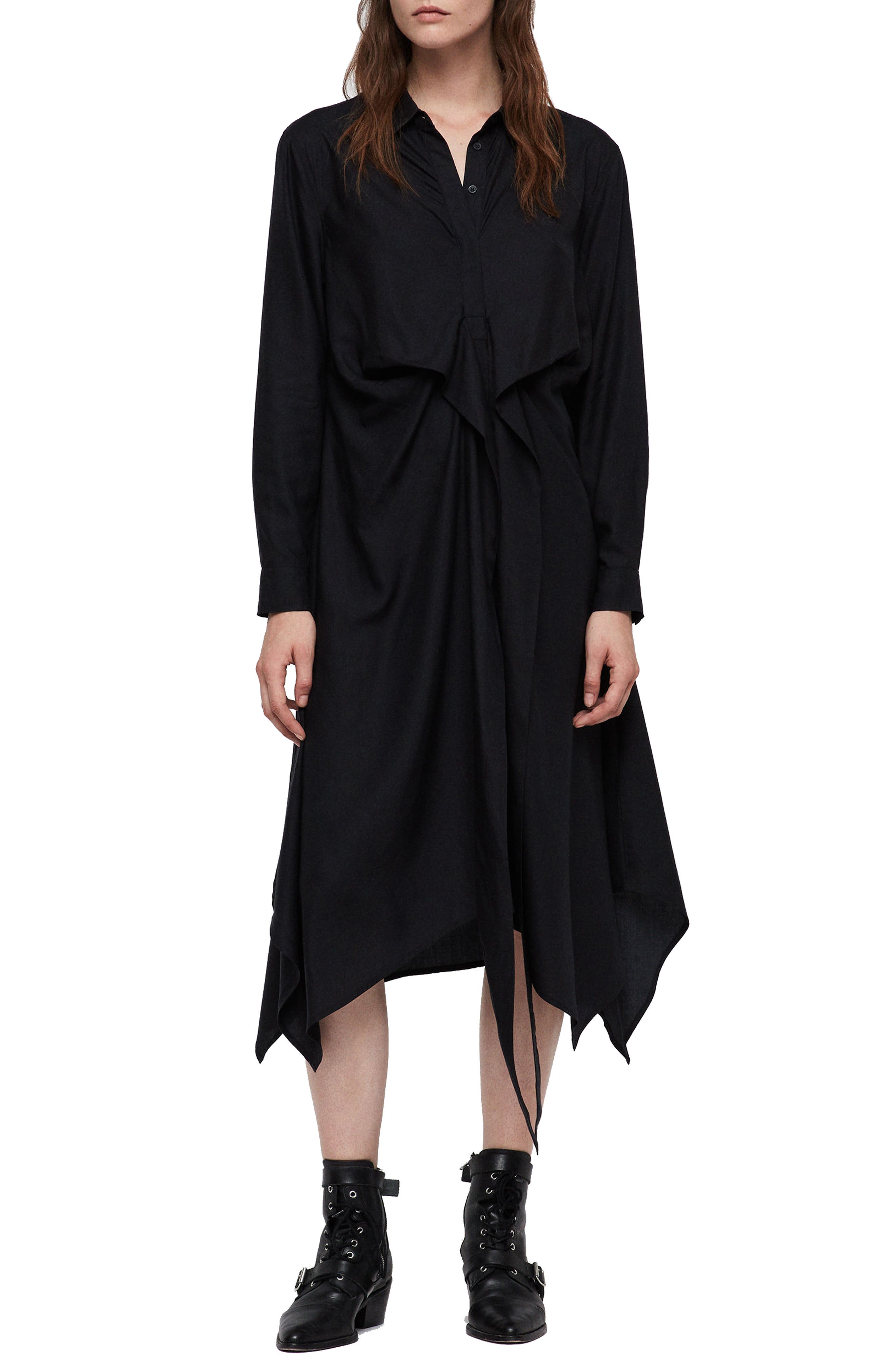 allsaints flyn dress