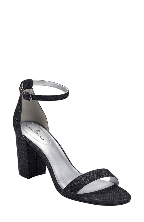 Bandolino Armory Ankle Strap Sandal In Black