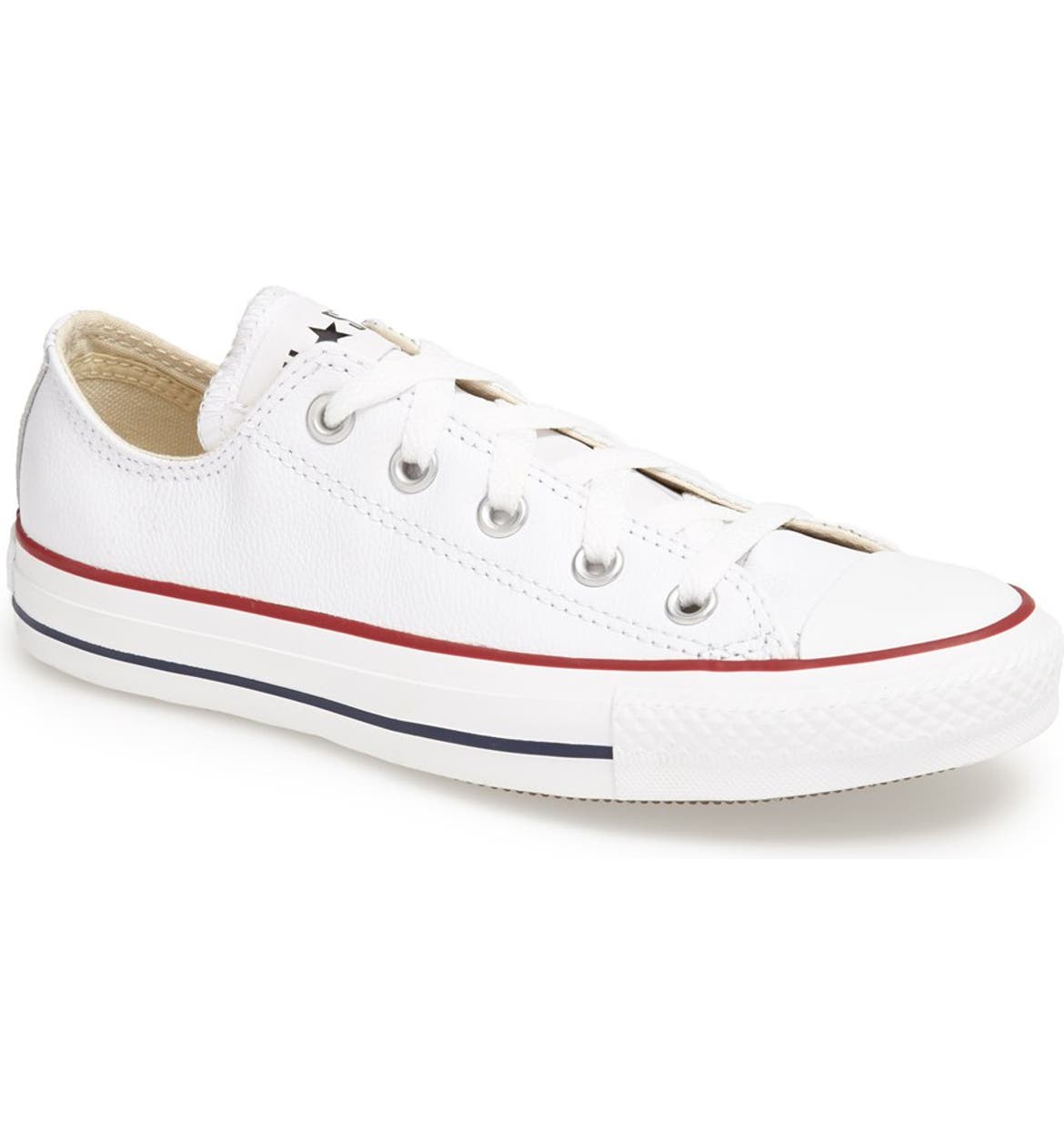 Converse Chuck Taylor® All Star® Leather Sneaker (Women) | Nordstrom