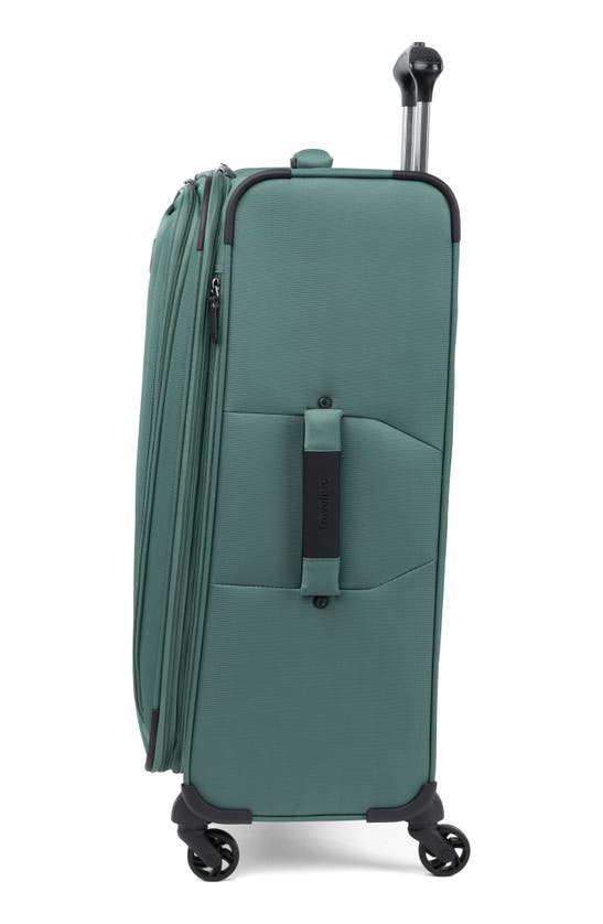 Shop Travelpro Pilot Air 25" Expandable Spinner Luggage In Evergreen