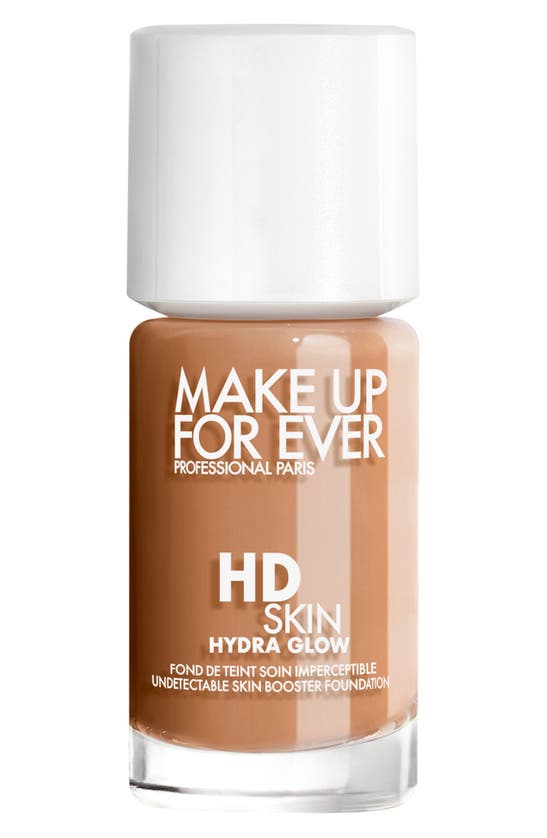 Shop Make Up For Ever Hd Skin Hydra Glow Skin Care Foundation With Hyaluronic Acid In 3n40 - Praline