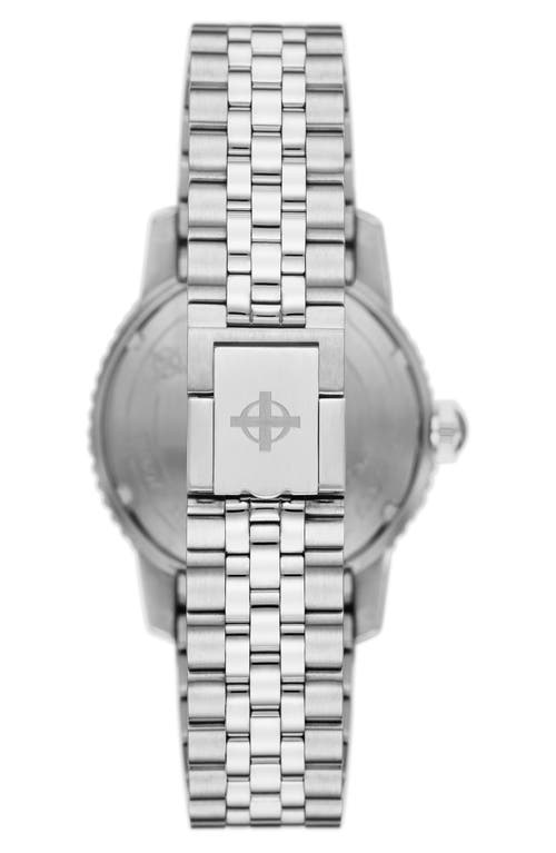 Zodiac Compression Diver Automatic Stainless Steel Watch, 40mm In Silver