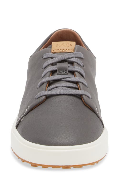 Olukai Wailea Waterproof Spikeless Golf Shoe In Stone/stone