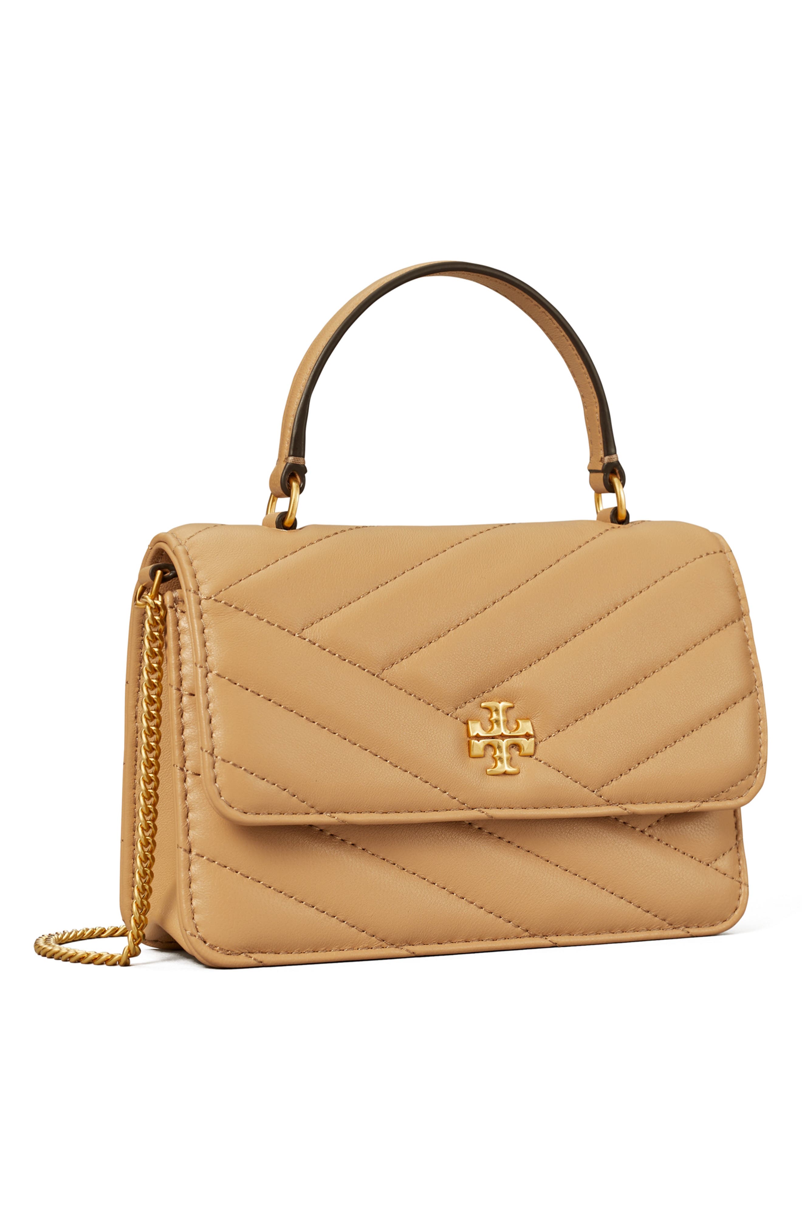 Tory Burch Mini Kira Chevron Quilted Leather Top Handle Bag Nordstrom