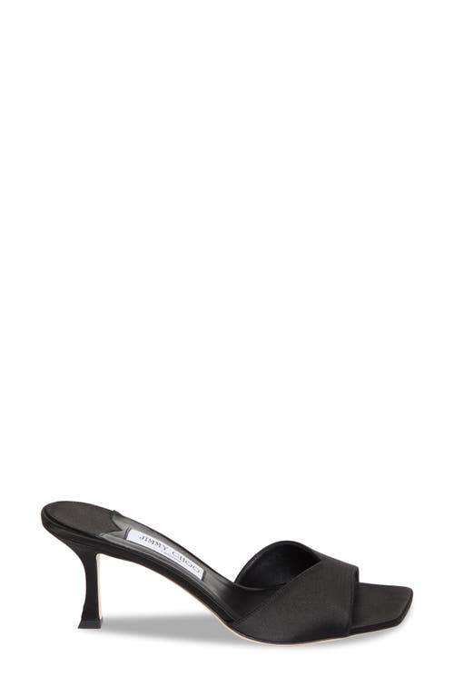 Shop Jimmy Choo Skye Slide Sandal In Black