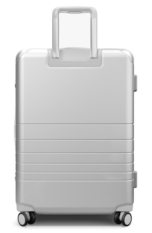 Shop Monos 27-inch Medium Hybrid Spinner Check-in In Silver