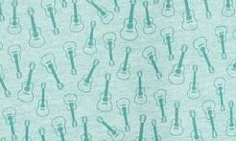 Johnston & Murphy Xc4® Guitar Print Performance Polo In Green
