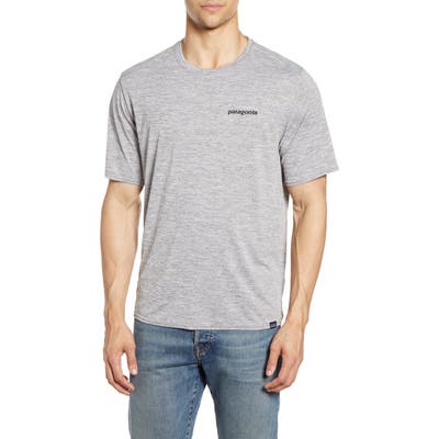 Patagonia Capilene Cool Daily Graphic T-Shirt, Grey