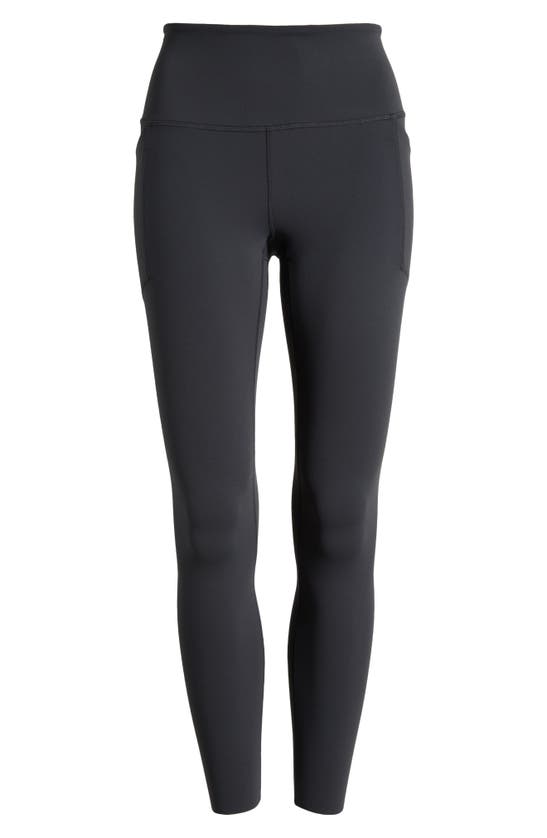 Free Fly All Day Pocket 7/8 Leggings In Black Sand