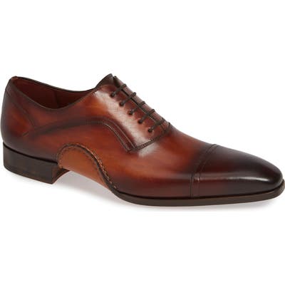 Magnanni Jude Cap Toe Oxford, Brown