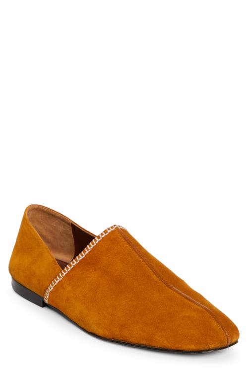 Shop Wales Bonner Babush Convertible Heel Loafer In Tan