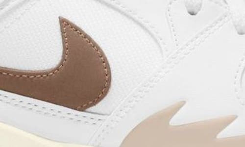 Shop Jordan Stadium 90 Sneaker In White/archaeo Brown/brown