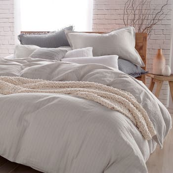 DKNY Pure PURE Comfy Platinum Duvet Cover Nordstrom