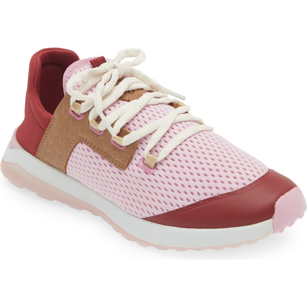 Olukai Women's Wailuku Sneaker In Paradise Pink/ Loganberry In Paradise Pink/loganberry