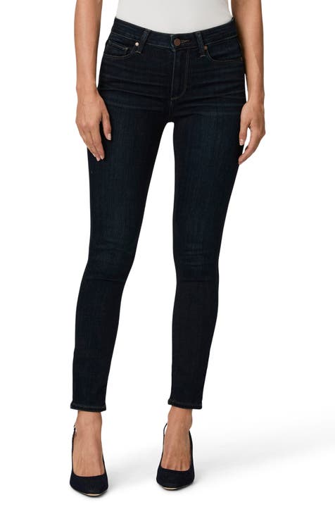 Hoxton High Waist Ankle Skinny Jeans (Attica)