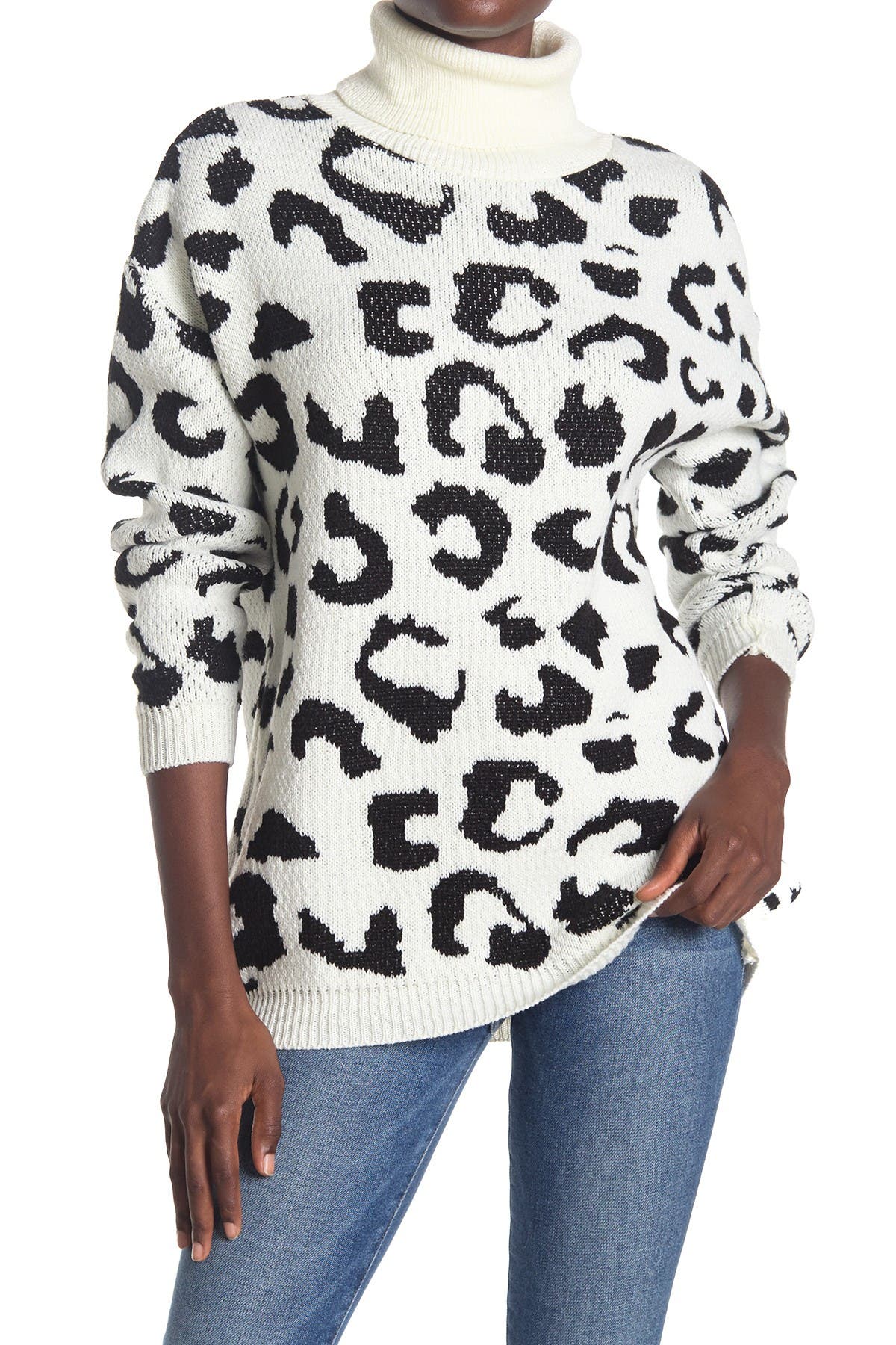 nordstrom leopard sweater