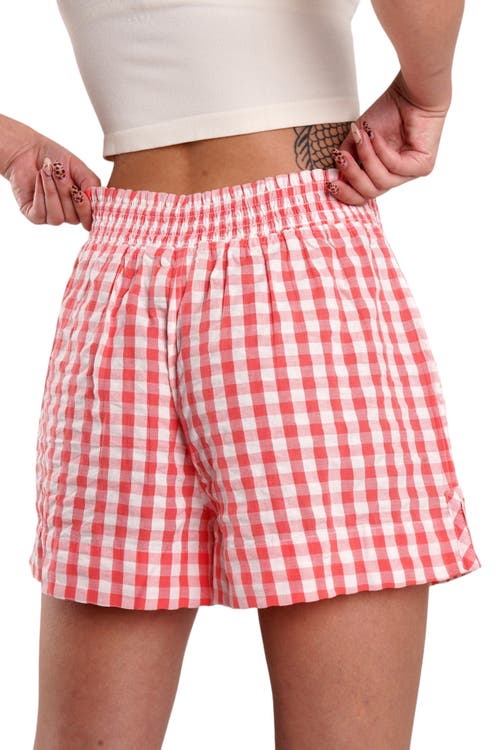 PEACHAUS PEACHAUS LOMANDRA ETHICAL-COTTON PAJAMA SHORTS 