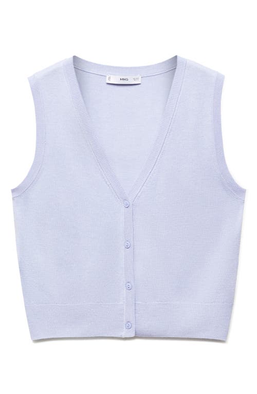 MANGO MANGO LIGHTWEIGHT SWEATER VEST 