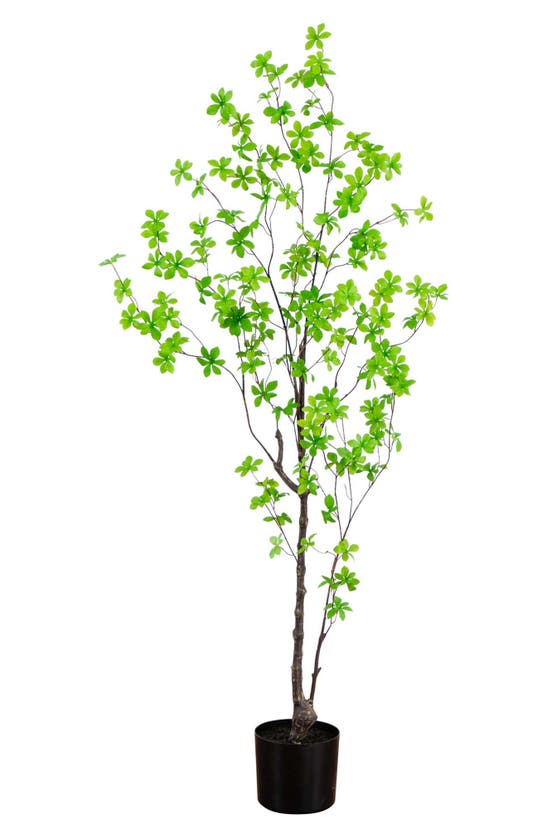Shop Nearly Natural Artificial Enkianthus Tree In Green