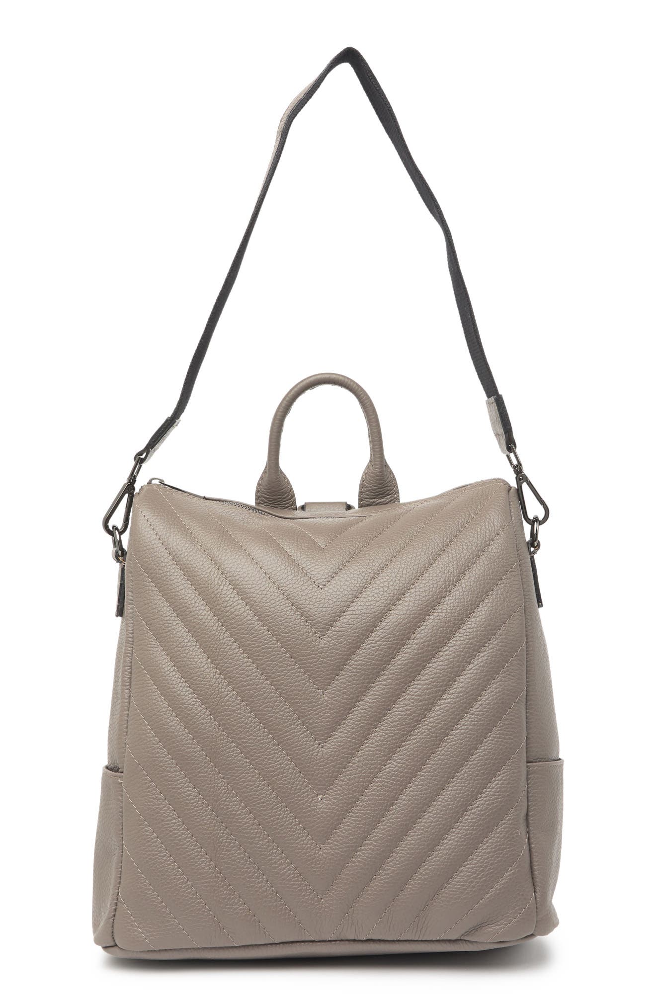 Maison Heritage Vinc Sac Dos Convertible Backpack In Taupe