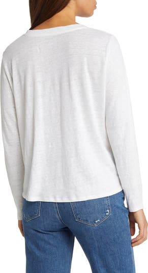 Eileen fisher hot sale white t shirt