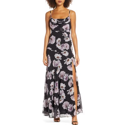 Fame And Partners Maya Evening Dress, Black