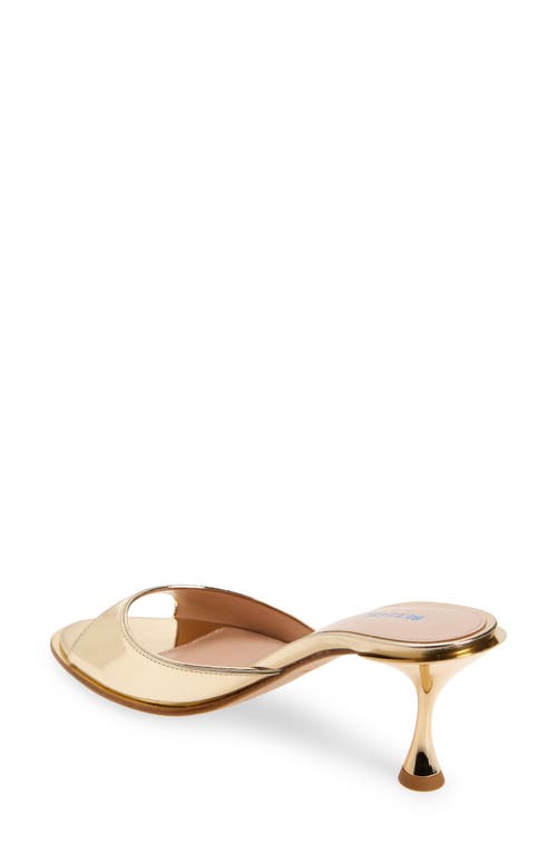 Betzábe Jenni Mirror Sandal In Gold Mirror