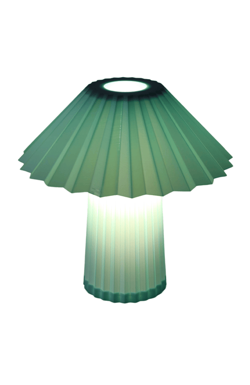 Shop Sofiest Designs Umbrella Table Lamp In Icy Blue