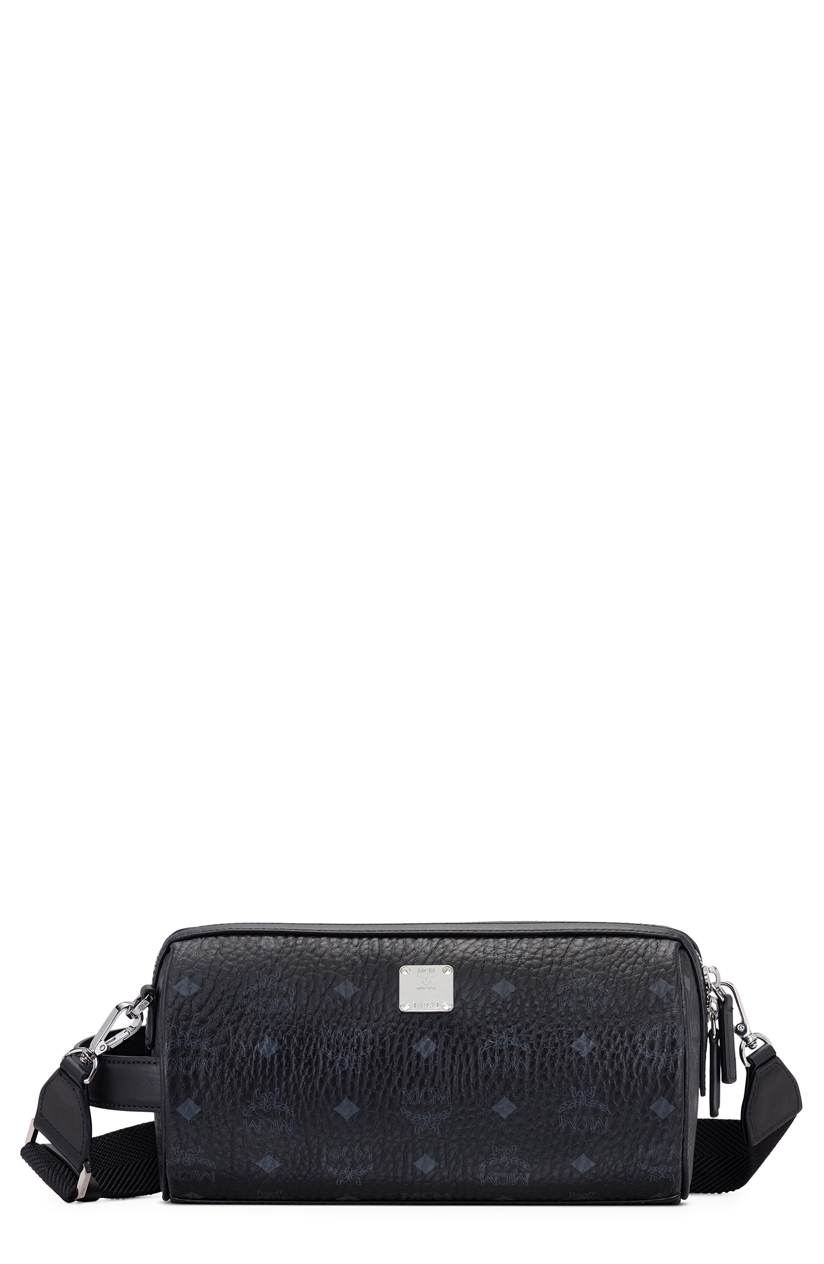 mcm black crossbody bag