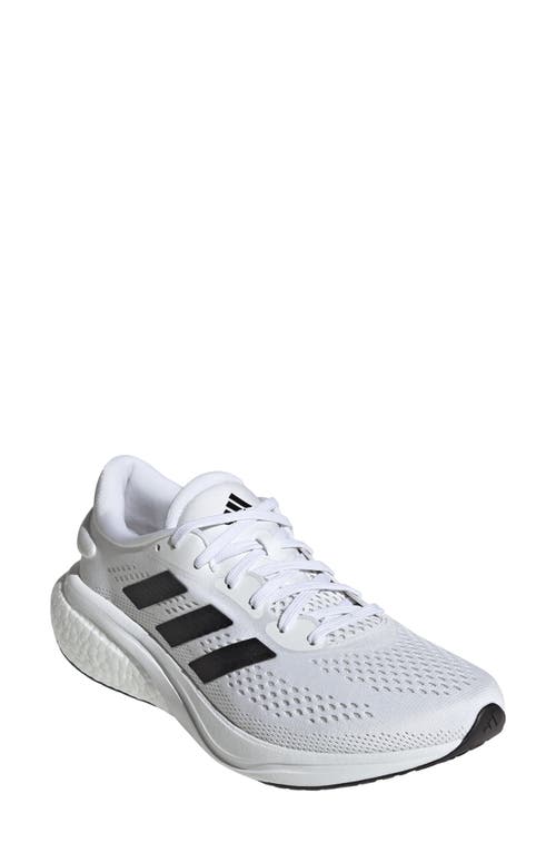 Adidas Originals Adidas Supernova 2 Running Shoe In White/black/dash Grey