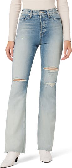 Hudson raw 2025 hem jeans