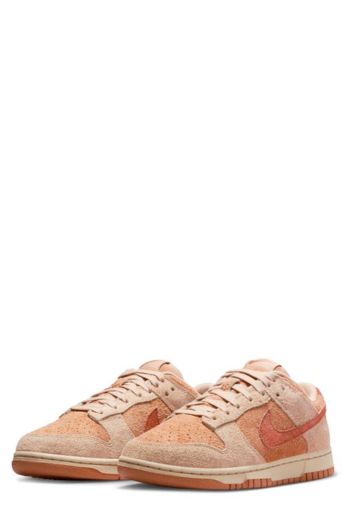 Nike Dunk Low Basketball Sneaker Shimmer/Burnt Sunrise/Amber at Nordstrom,