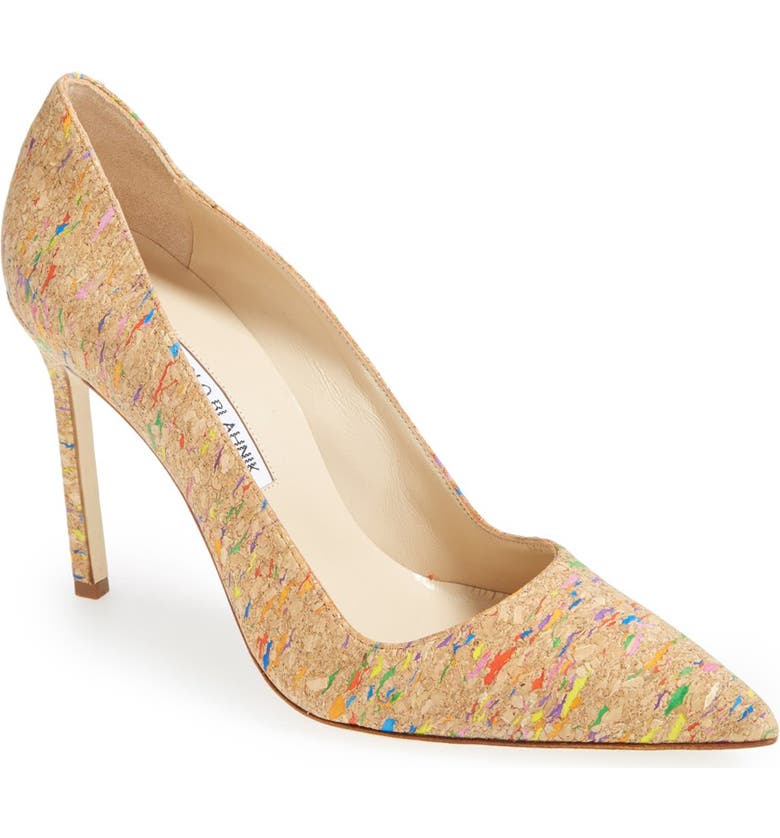 Manolo Blahnik 'BB' Cork Pump (Women) | Nordstrom