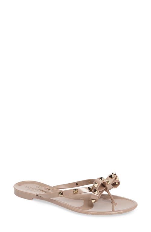 Valentino Garavani Rockstud Jelly Flip Flop at Nordstrom,