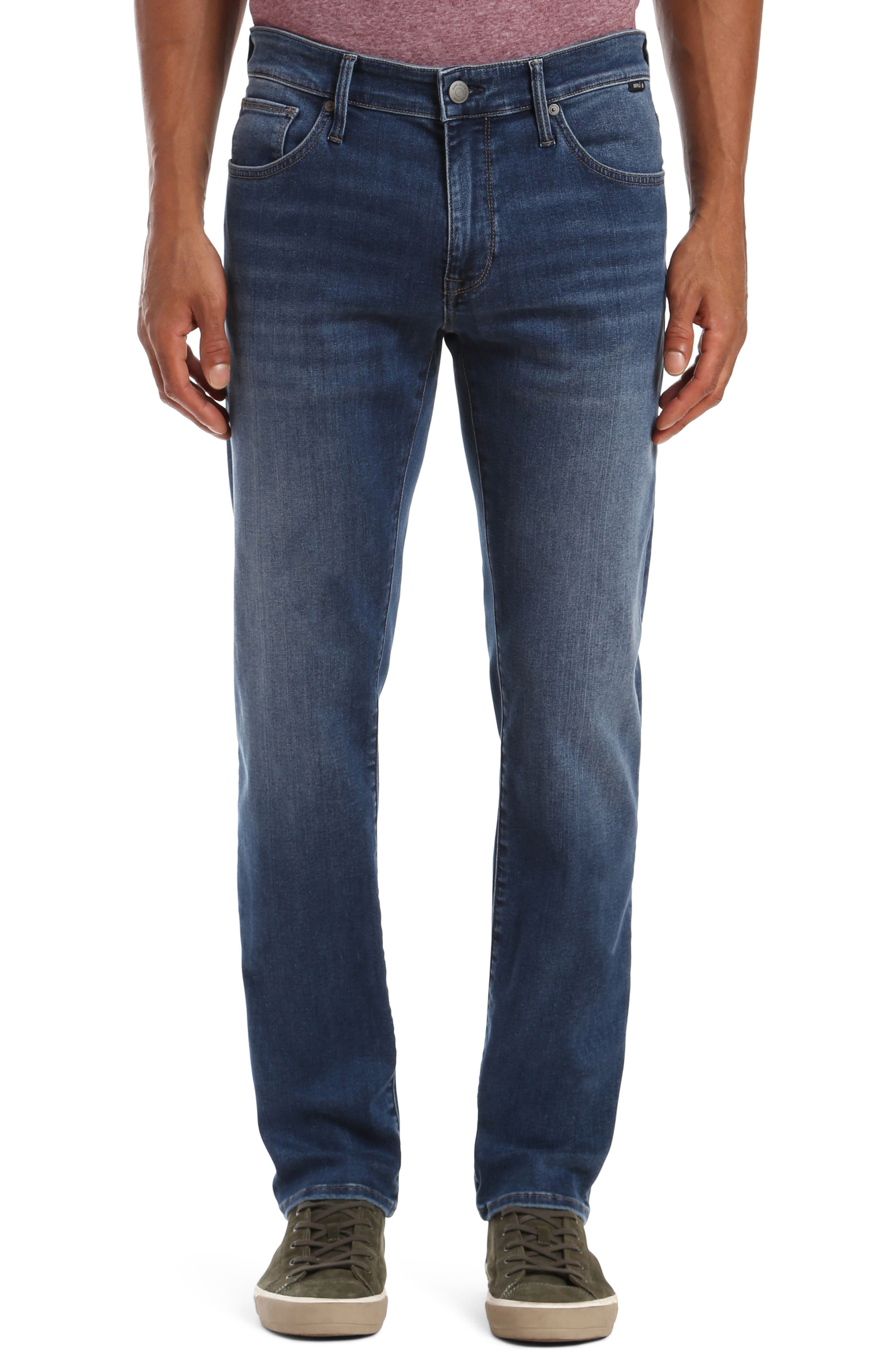 mavi zach straight fit jean