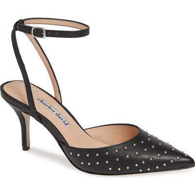 Charles David Azalea Studded Pointy Toe Pump