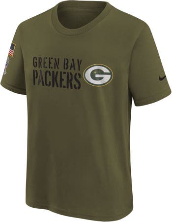 Green Bay Packers Nike Youth 2023 Salute to Service Club Fleece Pullover  Hoodie - Brown
