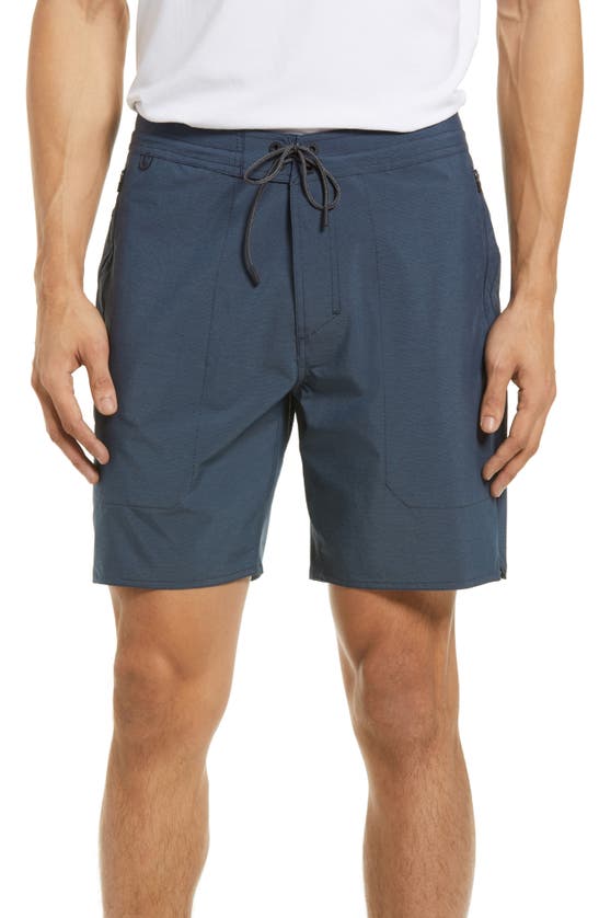 Roark Layover 2.0 Trail Shorts In Navy