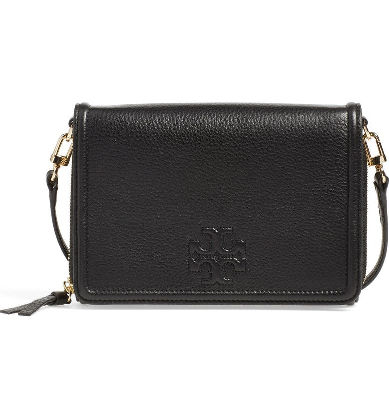 Tory Burch 'Thea' Leather Flat Wallet Crossbody Bag | Nordstrom