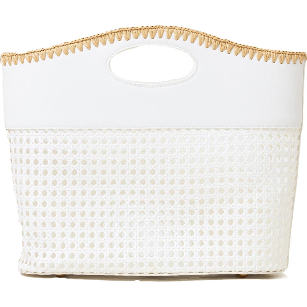 L*space Lspace Casablanca Top Handle Bag In Cream