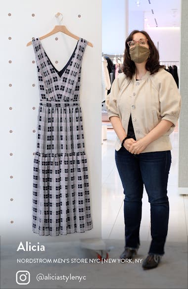 Club Monaco Crossback Midi Dress 