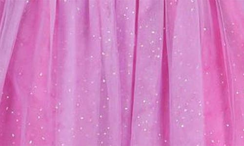 Shop Zunie Kids' Sequin Butterfly Taffeta Dress In Orchid