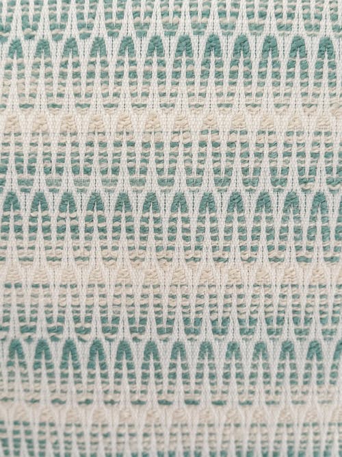 Anaya Summer Twist Indoor Outdoor Table Runner In Aqua Blue
