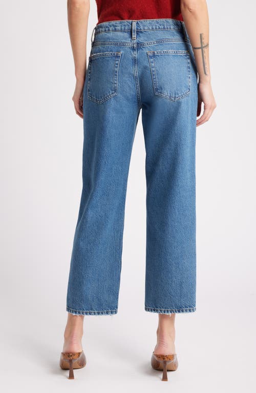 Shop Frame The Slouchy Straight Leg Jeans In Caramia