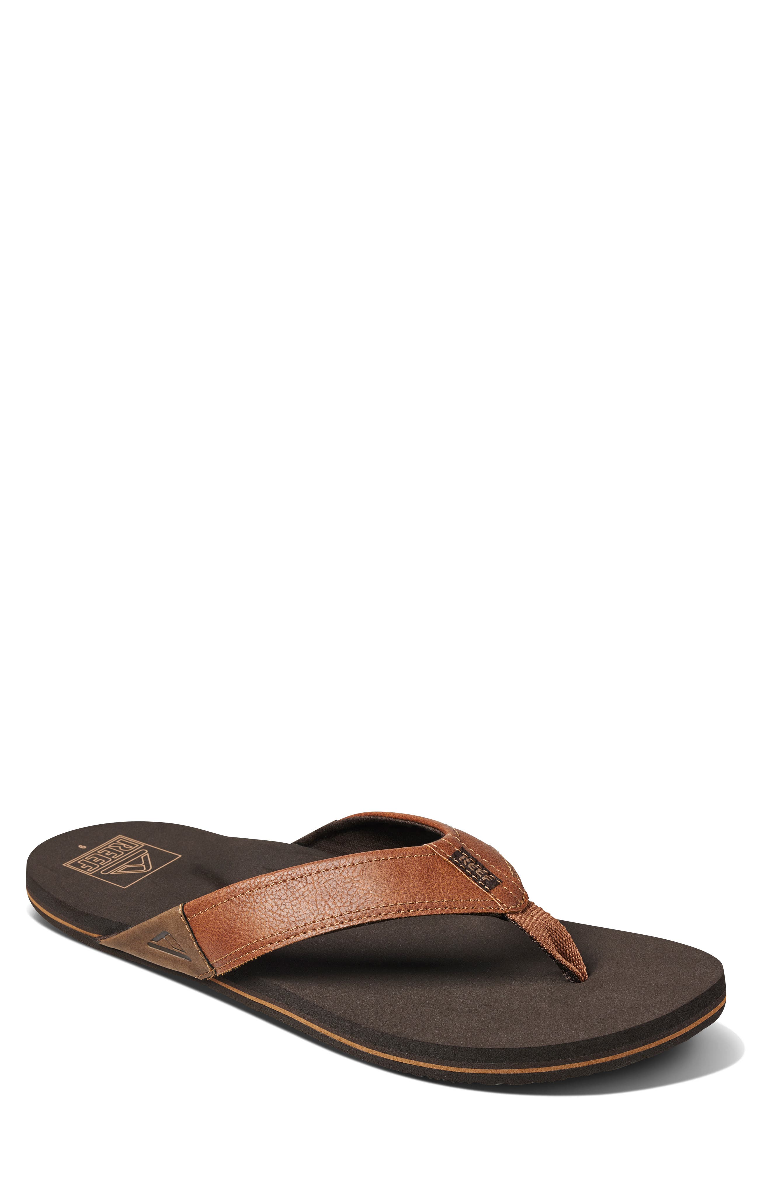 Men's Brown Sandals, Slides \u0026 Flip 