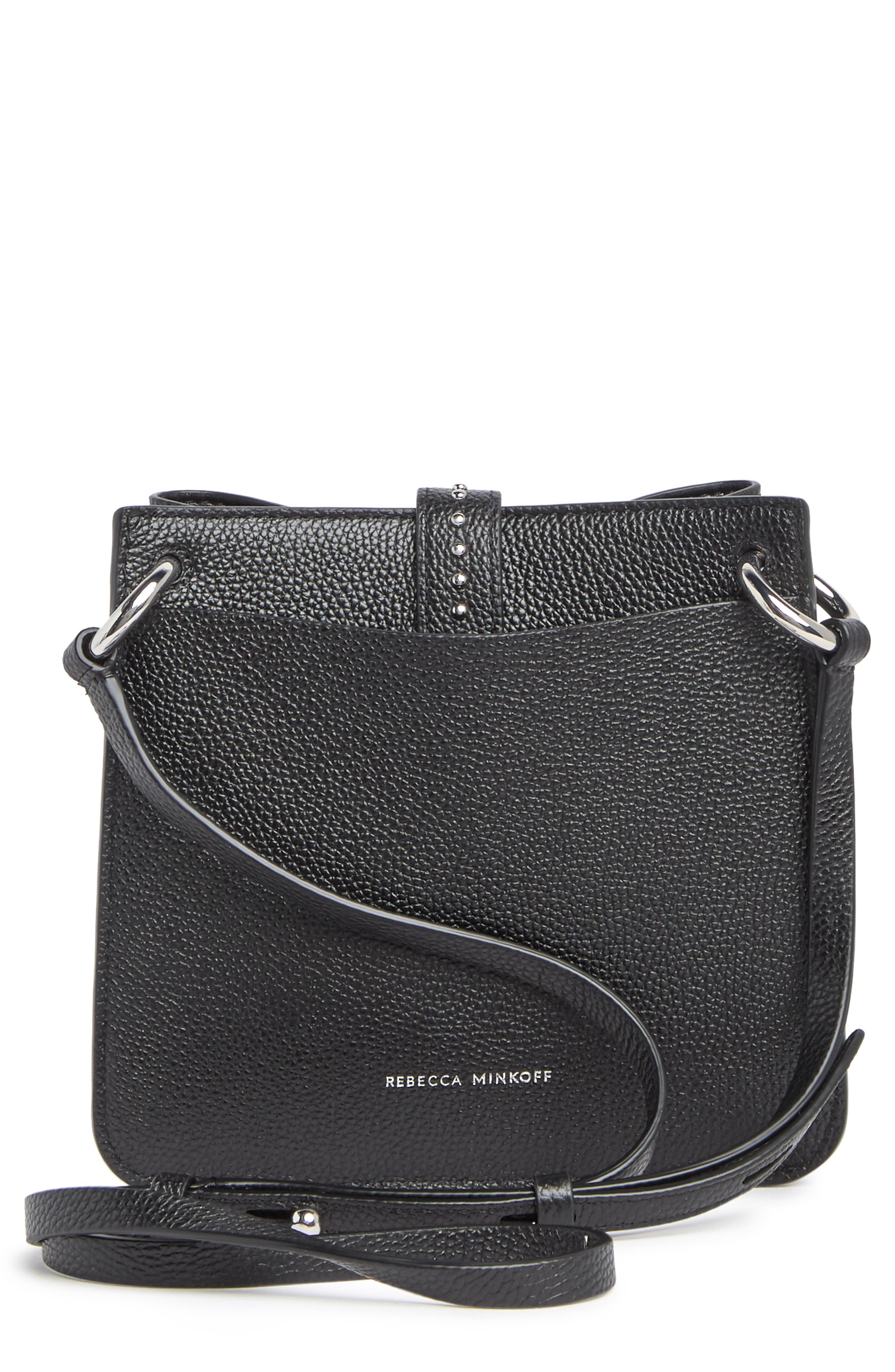 Rebecca Minkoff Megan Mini Leather Studded Feed Bag Nordstromrack