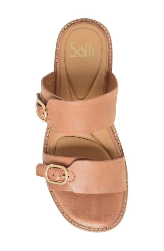 Shop Söfft Noella Slide Sandal In Luggage
