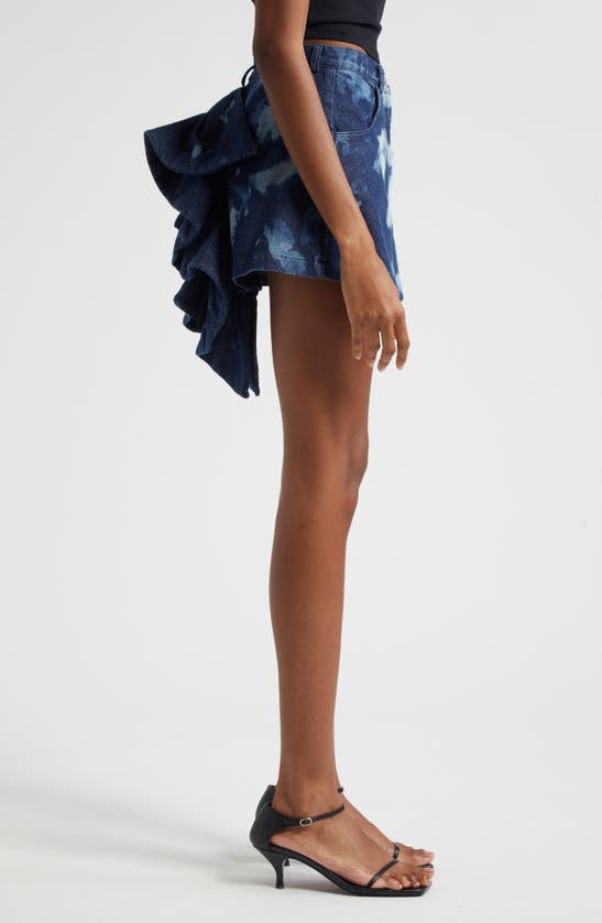 Shop Oríré Orire Bubi Denim Miniskirt In Blue