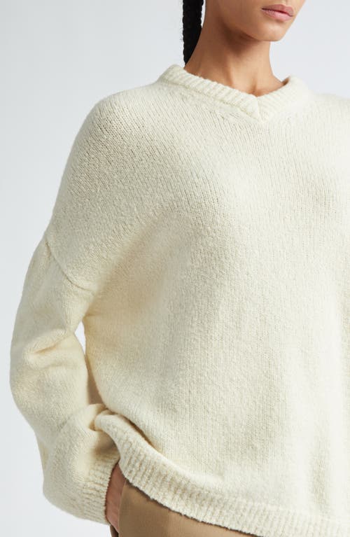 Shop Bite Studios Merino Wool Sweater In Off White